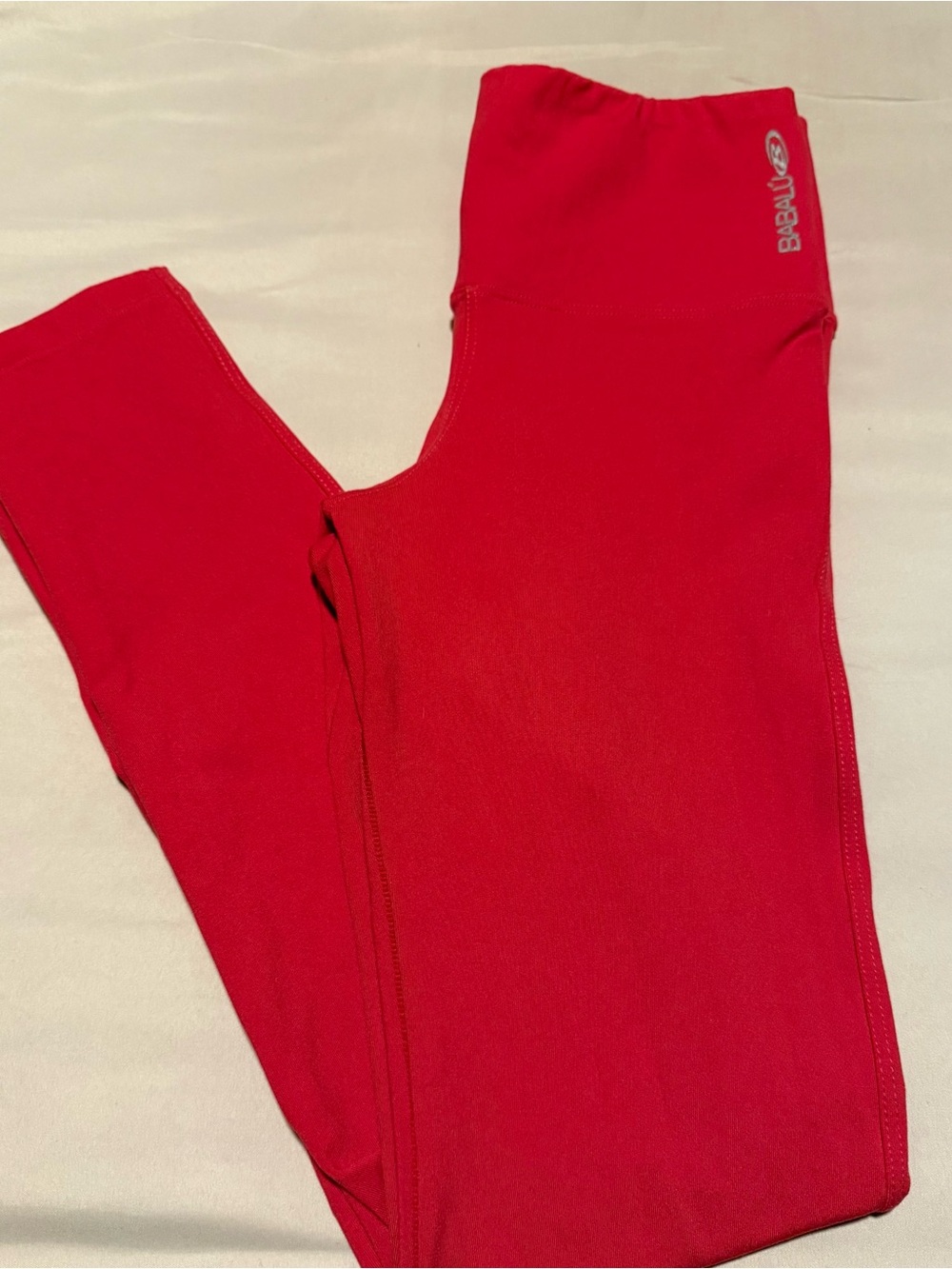 Red Active Leggings